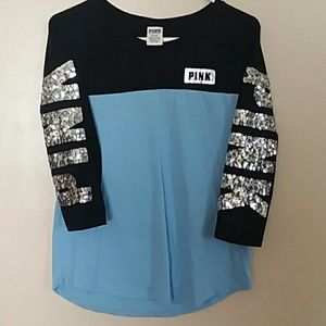 PINK shirt 3/4 sleeves